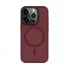 Evelatus Apple iPhone 15 Pro Hybrid Case with MagSafe PC+TPU Plum
