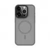 Evelatus Apple iPhone 15 Pro Max Hybrid Case with MagSafe PC+TPU Silver