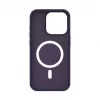 Evelatus Apple iPhone 15 Pro Max Hybrid Case with MagSafe PC+TPU Deep Purple