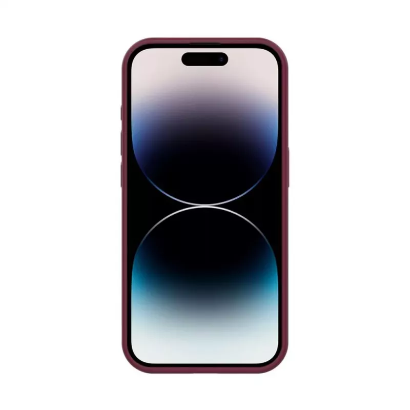 Evelatus Apple iPhone 15 Pro Max Hybrid Case with MagSafe PC+TPU Plum