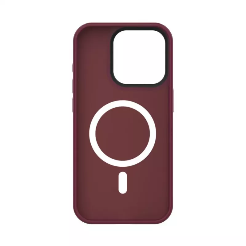 Evelatus Apple iPhone 15 Pro Max Hybrid Case with MagSafe PC+TPU Plum