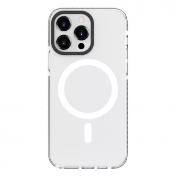 Evelatus Apple iPhone 15 Pro Clear Case PC+TPU With MagSafe Transparent