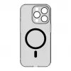 Evelatus Apple iPhone 15 Pro Max Clear Case With MagSafe and Camera Protection Transparent Black
