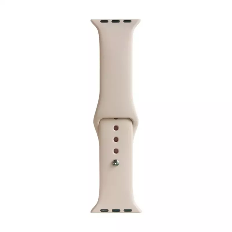 Evelatus Apple Watch 38/40/41mm Silicone Solo Loop Strap (132mm M/L) Pink Sand