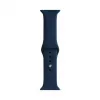 Evelatus Watch 42/44/45mm Silicone Loop Watch Strap (140mm M/L) Blue