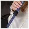 Evelatus Watch 20mm Silicone Loop Watch Straps (130mm M/L) Blue