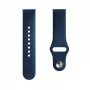 Evelatus Watch 20mm Silicone Loop Watch Straps (130mm M/L) Blue