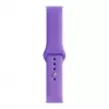 Evelatus Watch 22mm Silicone Loop Watch Straps (130mm M/L) Deep Purple