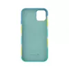 Evelatus Apple iPhone 15 Silicone Case Multi-Colored Yellow Green