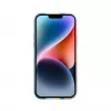 Evelatus Apple iPhone 15 Silicone Case Multi-Colored Blue Pink