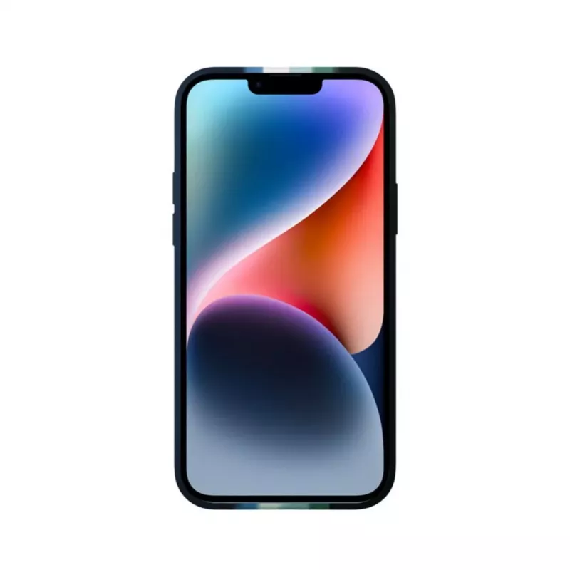 Evelatus Apple iPhone 15 Silicone Case Multi-Colored Green