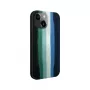 Evelatus Apple iPhone 15 Silicone Case Multi-Colored Green