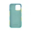Evelatus Apple iPhone 15 Pro Max Silicone Case Multi-Colored Yellow Green