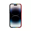 Evelatus Apple iPhone 15 Pro Max Silicone Case Multi-Colored Rainbow