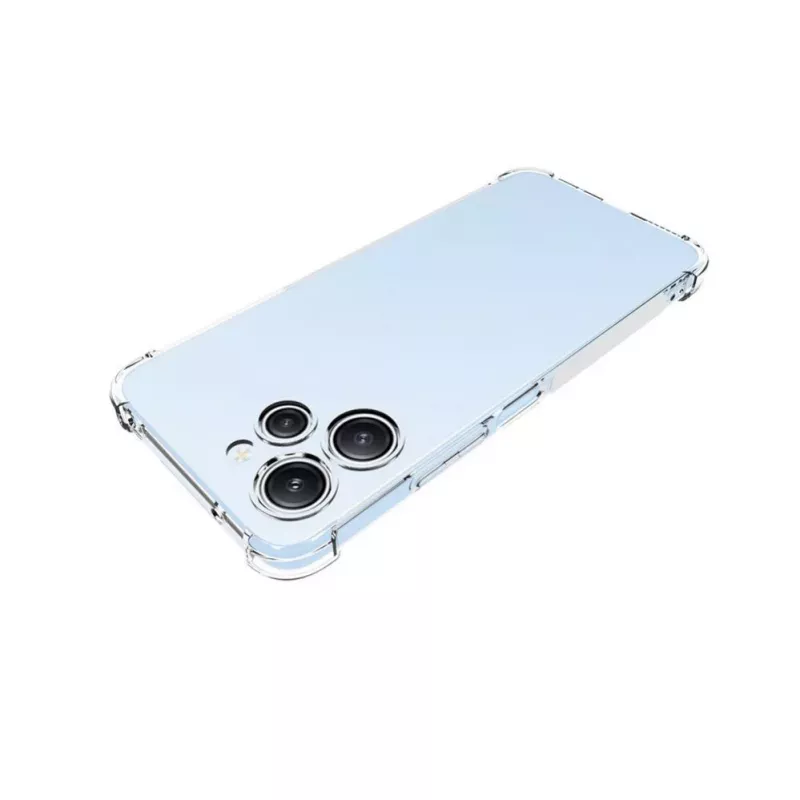 Evelatus Xiaomi Redmi 12 Military Shockproof Silicone Case Transparent