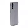 iLike Samsung Galaxy A14 5G Silicone Case with Stand Purple