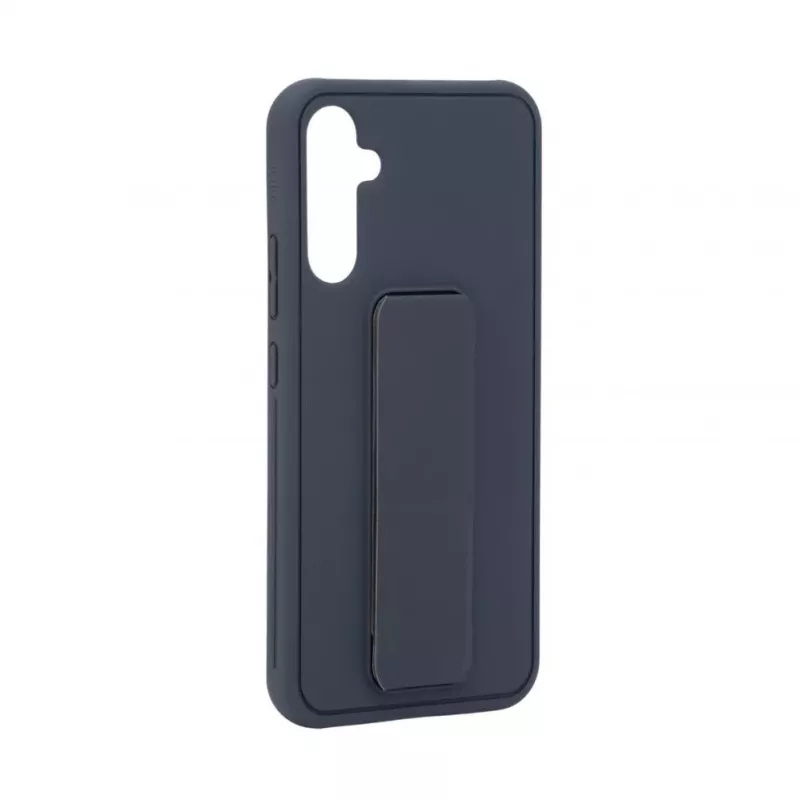 iLike Samsung Galaxy A34 5G Silicone Case with Stand Blue