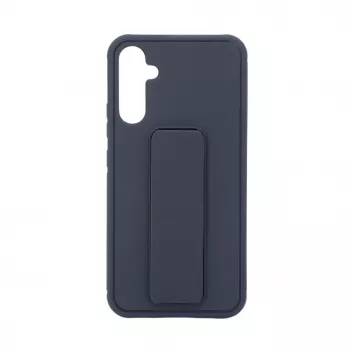 iLike Samsung Galaxy A34 5G Silicone Case with Stand Blue