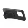 iLike Apple iPhone 13 Silicone Case with Stand Black