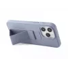 iLike Apple iPhone 14 Pro Silicone Case with Stand Purple