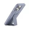 iLike Apple iPhone 15 Pro Silicone Case with Stand Purple