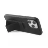 iLike Apple iPhone 15 Plus Silicone Case with Stand Black
