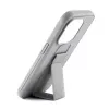 iLike Apple iPhone 15 Plus Silicone Case with Stand Silver