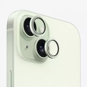 Evelatus Apple iPhone 15 Camera Lens Protector Armor Green