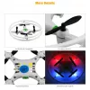 iLike Phantom Quadcopter Drone 360° (HC615) with Remote Control 2.4GHz, USB Charging, 6-Axis Gyro, 4 Channels - White