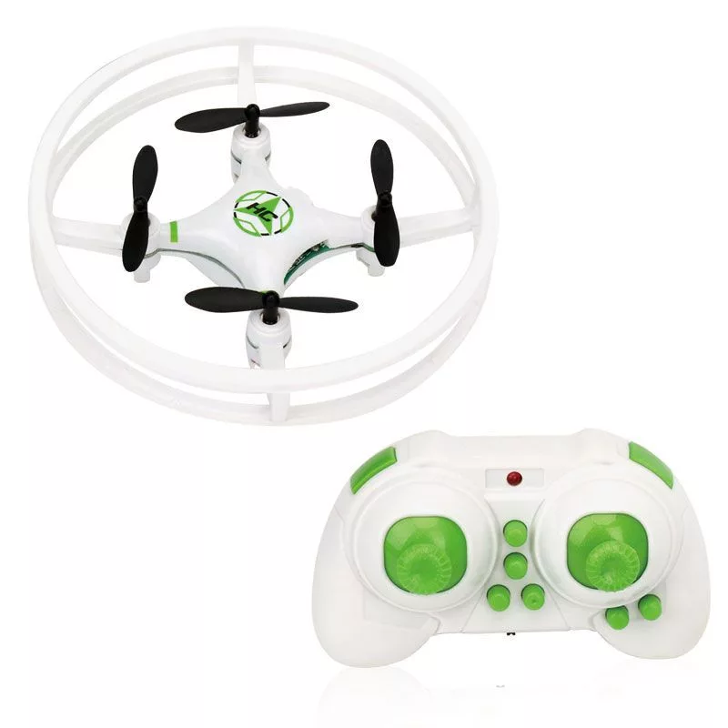 iLike Phantom Quadcopter Drone 360° (HC615) with Remote Control 2.4GHz, USB Charging, 6-Axis Gyro, 4 Channels - White
