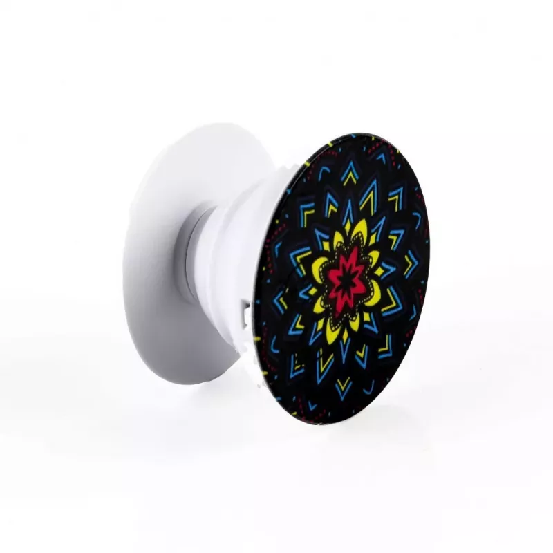 iLike Universal Pop Holder Hypnotic Black Yellow