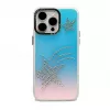 iLike Apple iPhone 14 Laser Shell Star Back Cover - Transparent