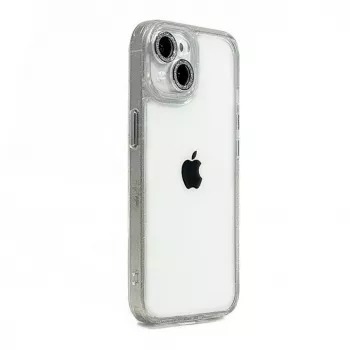 iLike Apple iPhone 14 Stars Lens Acrylic Cover White