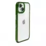 iLike Apple iPhone 15 Pro Stars Lens Acrylic Cover Green