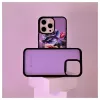 Evelatus Apple iPhone 15 Pro Max Wallet and Slim Cover Case Purple