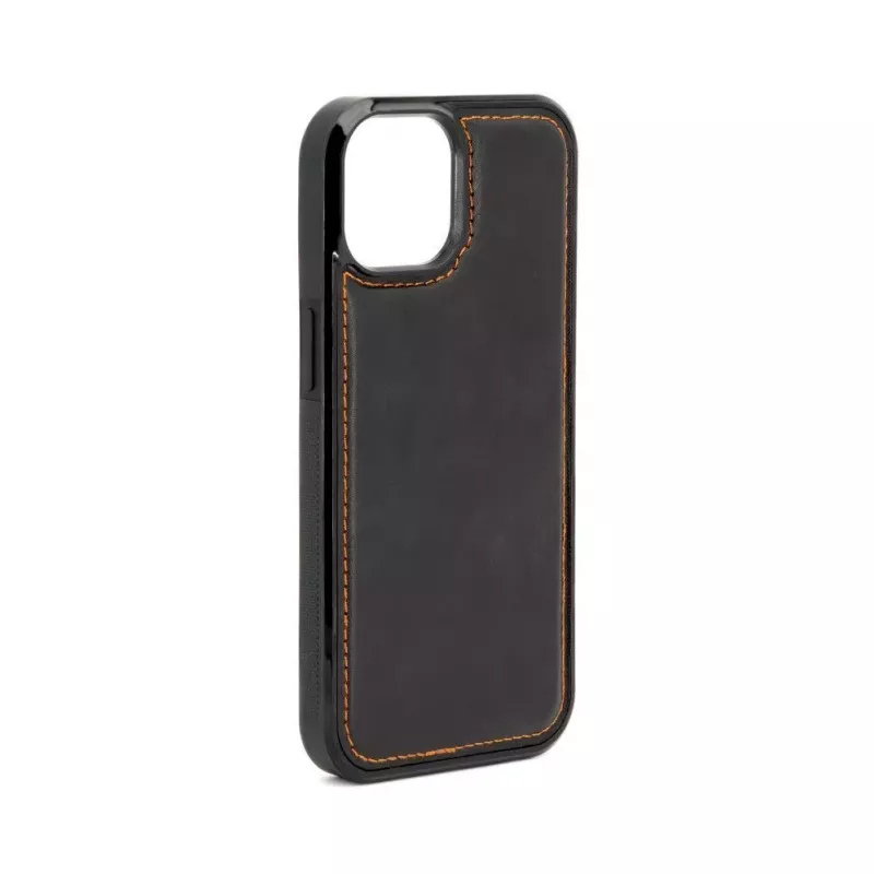 Evelatus Apple iPhone 15 Magnet Zip Pocket Case Zipper Design Black