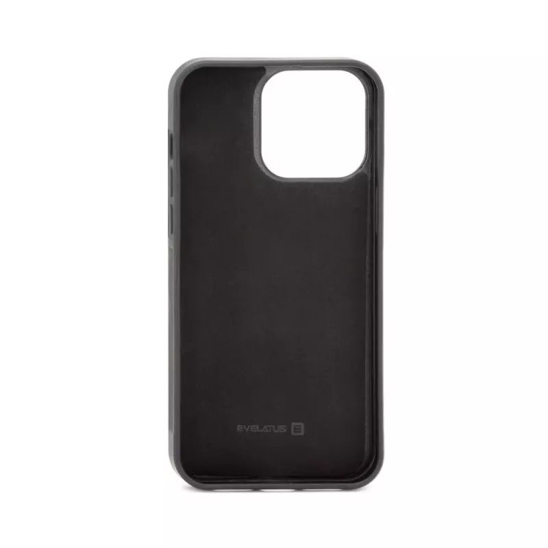 Evelatus Apple iPhone 15 Pro Max Magnetic Zip Pocket Case with Zipper Design - Black
