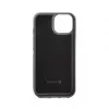 Evelatus Apple iPhone 14 Leather Case Zipper Design Flower Black