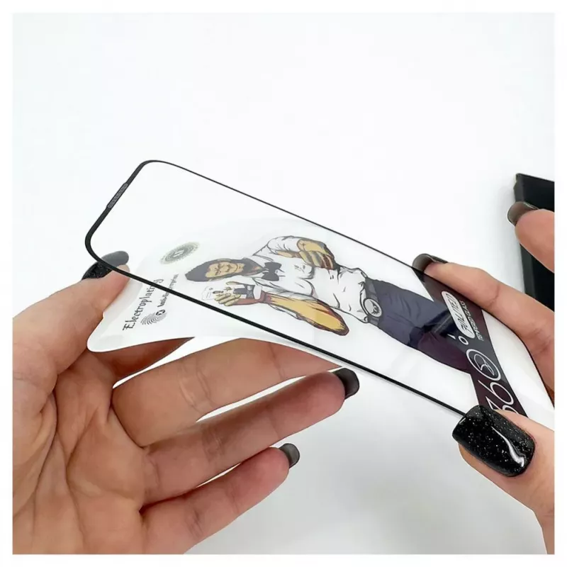 Evelatus Apple iPhone 14/13/13 Pro/16e/SE4 2.5D Full Cover Glass Anti-Static Light Black