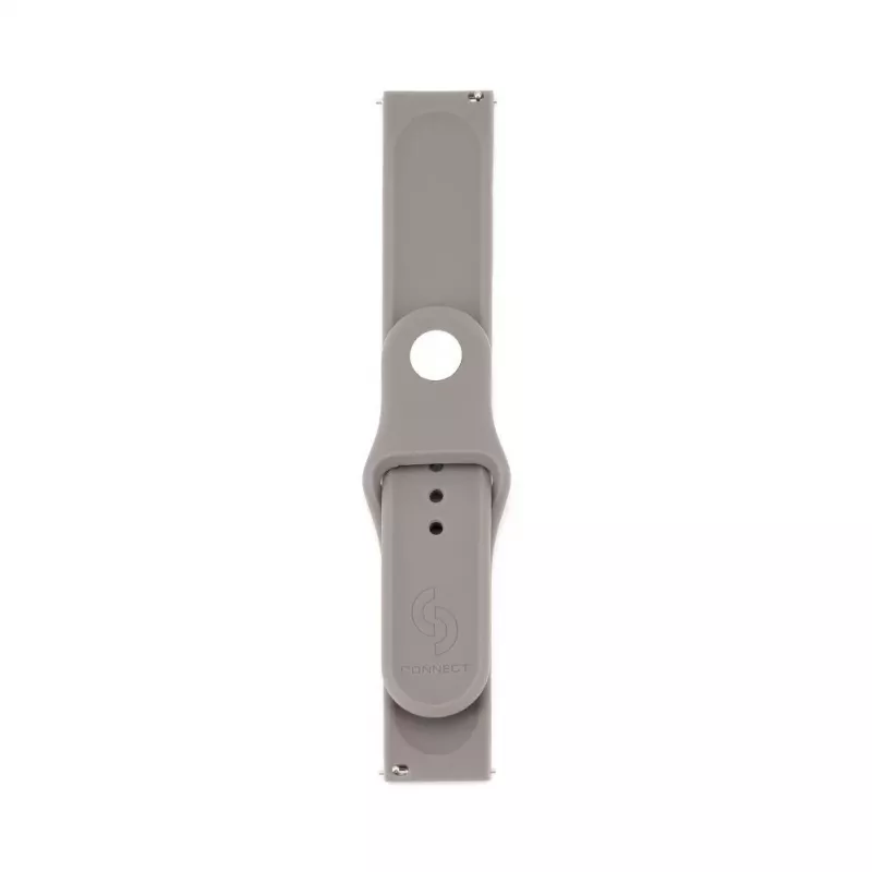 Connect 20mm Silicone Loop Watch Strap (S/M 110mm) Gray