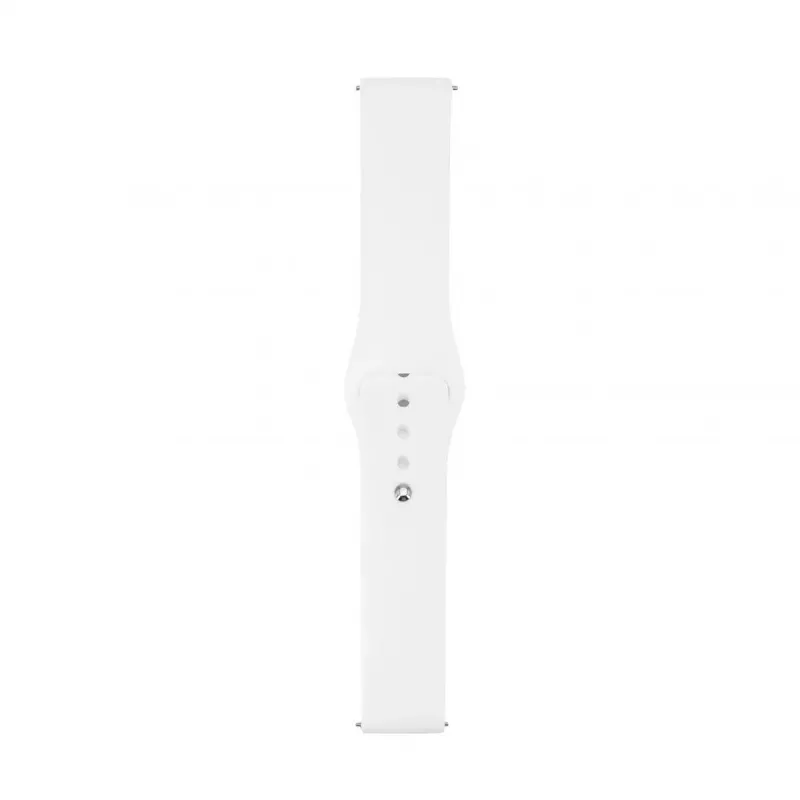 Connect 20mm Silicone Loop Watch Strap (130mm M/L) White