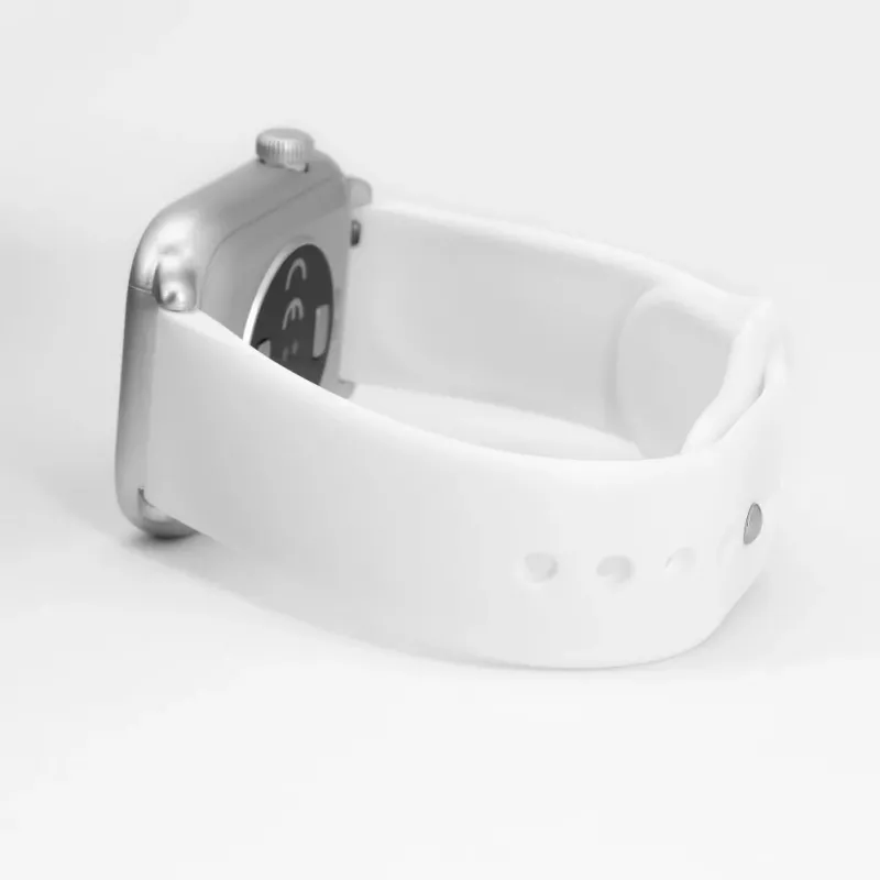 Connect 22mm Silicone Loop Watch Strap (130mm M/L) White