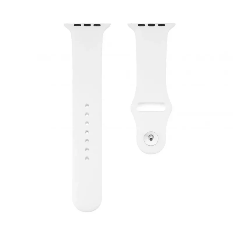 Connect Watch 38/40/41mm Silicone Loop Watch Strap (110mm S/M) White