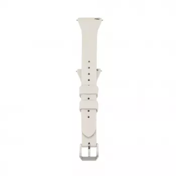 Connect 20mm T-buckle Silicone Loop Watch Strap (130mm M/L) Silver