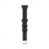 Connect 22mm T-buckle Silicone Loop Watch Strap (130mm M/L) Black