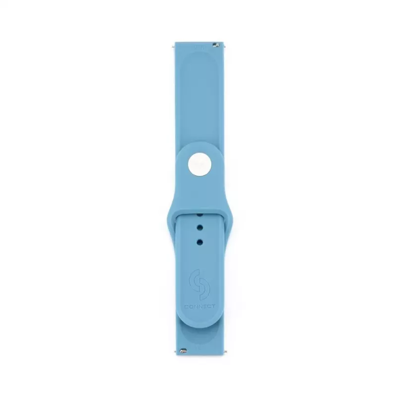 Connect 22mm Silicone Loop Watch Strap (S/M 110mm) Blue