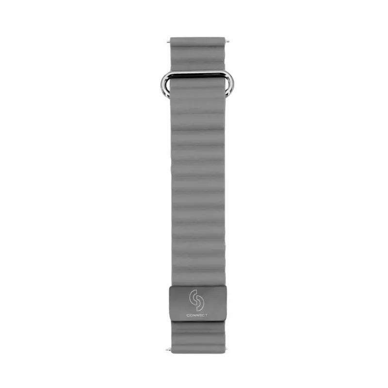 Connect 20mm Cortical Back Buckle Magnetic Suction Watch Strap (130mm M/L) Space Gray