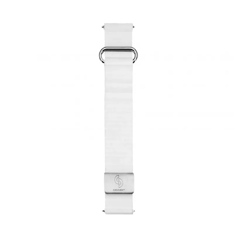 Connect 22mm Cortical Back Buckle Magnetic Suction Watch Strap (130mm M/L) White