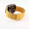 Connect Watch 38/40/41mm Fine Woven Twill Magnetic Chain Watch Strap Yellow