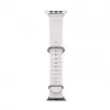 Connect Watch 42/44/45mm Marine Leather Watch Strap Starlight